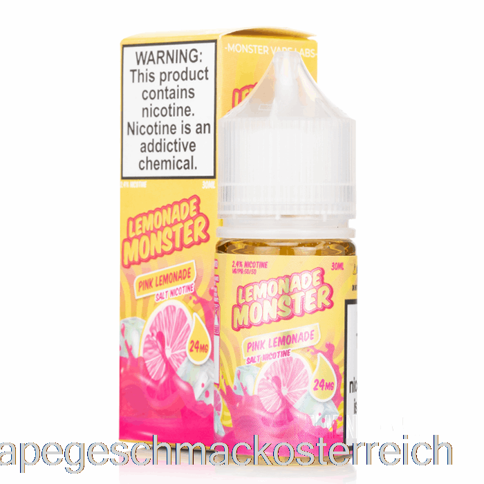 Pink Lemonade - Lemonade Monster Salts - 30ml 48mg Vape-Geschmack